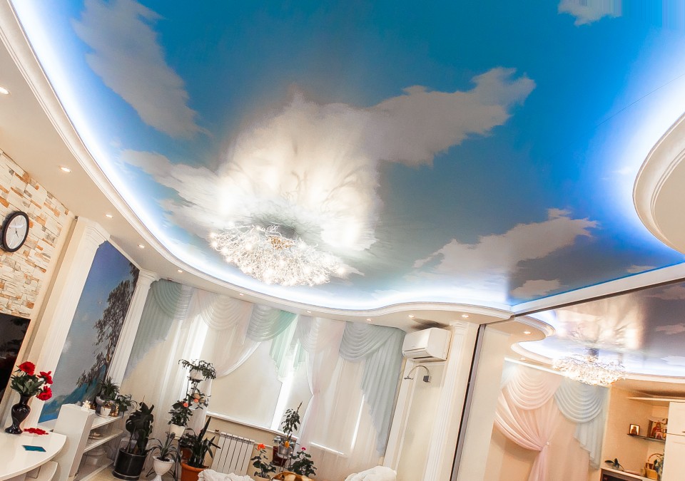 Заказать потолок с фотопечатью в г. Кемерово